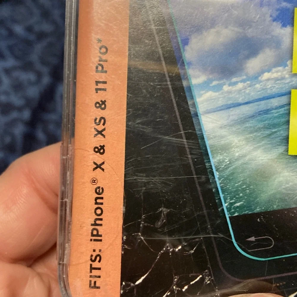 Shatter Resistant Tempered Glass Screen Protector for iPhone -X & XS & 11 Pro